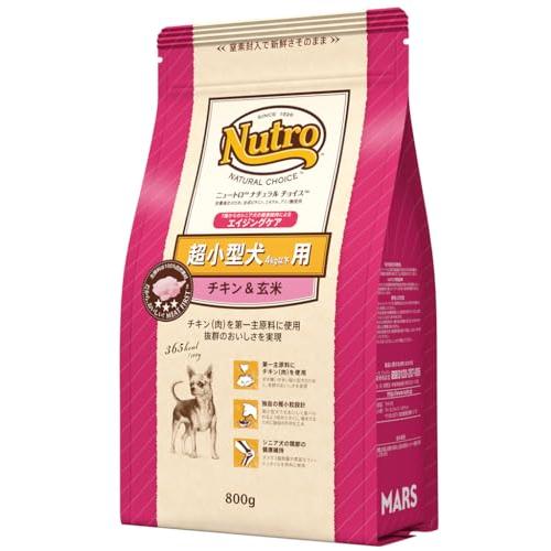 nutro ニュートロ ナチュラルチョイス 超小型犬4kg以下用 エイジングケア チキン&amp;玄米 80...