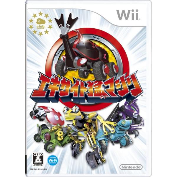 Wii エキサイト猛マシン クラブニンテンドー (Video Game -2011)
