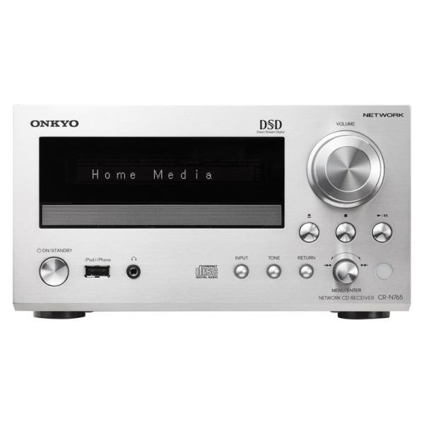 ONKYO ネットワークCDレシーバー シルバー CR-N765(S)