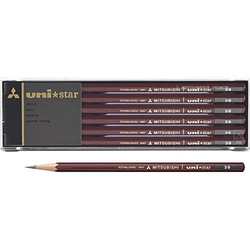 三菱鉛筆 ユニスター 3B 1ダース US3B 鉛筆