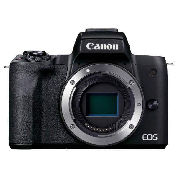 Canon ミラーレス一眼カメラ EOS Kiss M2 ボディー ブラック KISSM2BK-BO...