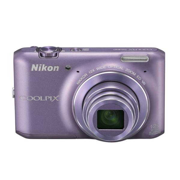 Nikon デジタルカメラ COOLPIX S6400 タッチパネル液晶 光学12倍ズーム ライラッ...