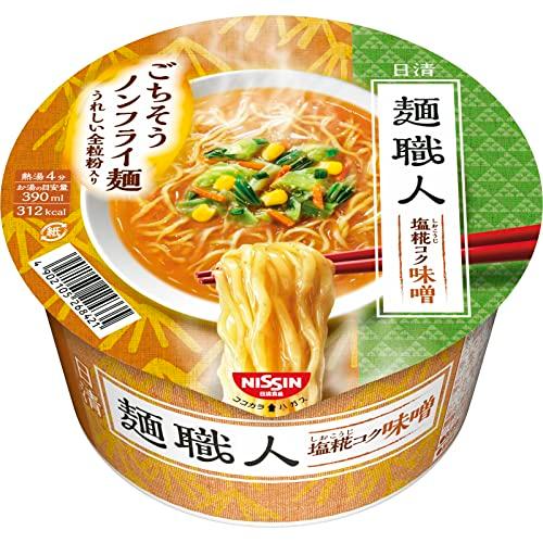 日清食品 日清麺職人 味噌 カップ麺 95g×12個