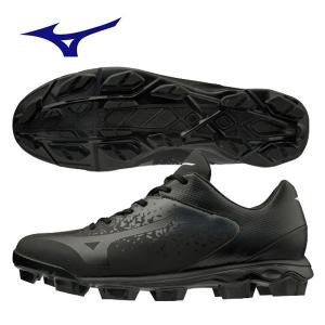 最終値下げ。新品未使用。P皮付。26.5センチ　ミズノ野球スパイク黒 MIZUNO 【旧モデル処分市】ミズノ 野球・ソフトボール用