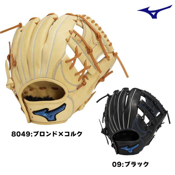 ミズノ　少年軟式グローブ　野球 ジュニア軟式 ウィルドライブ　ブルー オールラウンド用 ミズノ 1A...