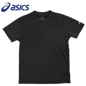 アシックス　Tシャツ半袖　ワンポイントTシャツ　XLショートスリーブトップ　メンズTシャツ　2033A110　001　ブラック｜miyaspo