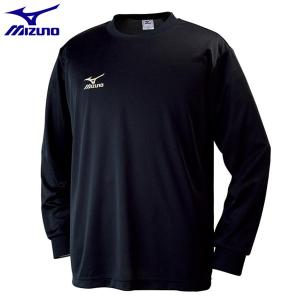 ミズノ Tシャツ 長袖 ワンポイントTシャツ ナビドライ 3...