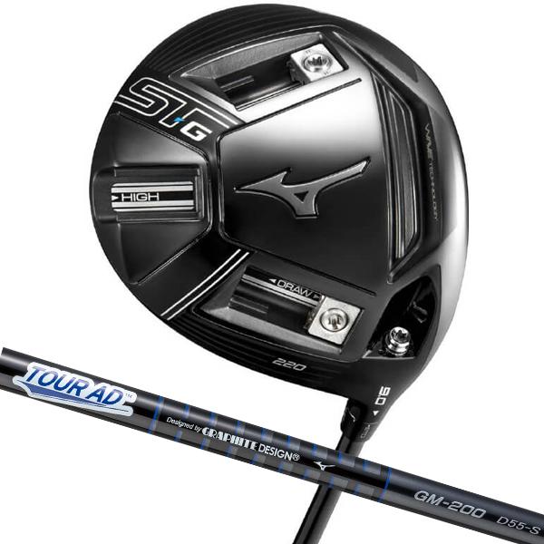 ミズノST-G 220ドライバー　5KJTB48851 TOUR AD GM-200 D カーボンシ...