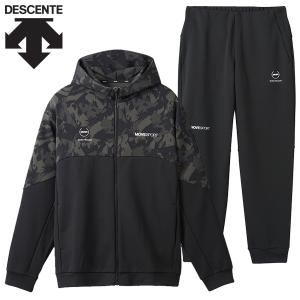 MOVESPORT デサント ジャージ上下 HEATNAVI ソフトシェル バックロゴ