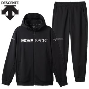 MOVESPORT デサント ジャージ上下 HEATNAVI ソフトシェル バックロゴ