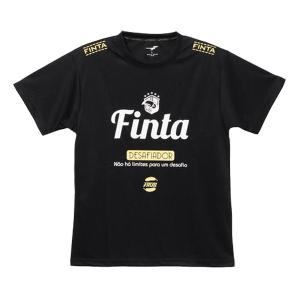 フィンタ Tシャツ プラクティスTシャツ メンズ半袖シャツ FT8305 0500 ブラック