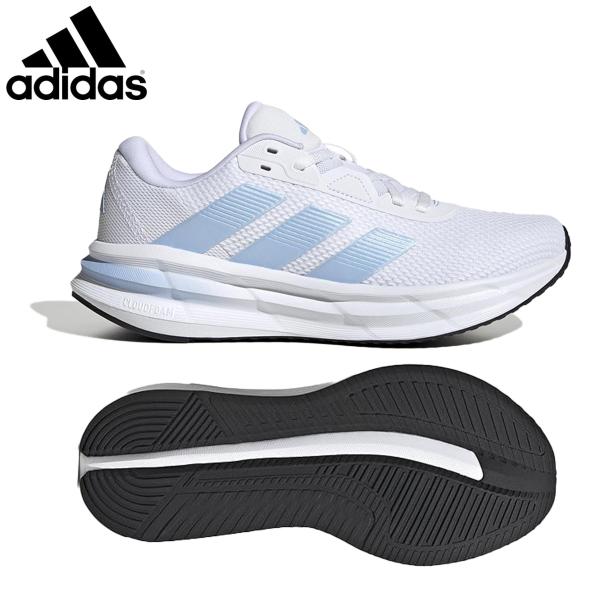 アディダス　ランニングシューズ　GALAXY 7W　レディース　JS0587　フットウェアホワイト/...