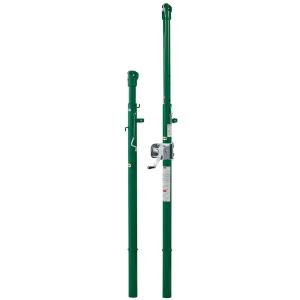 サンワタイイク テニス 器具・備品 バレー・テニス兼用支柱 屋外用 S4886