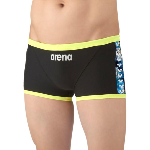 アリーナ 水泳 トレーニング水着 水着 トレーニングスパッツ(ショートレッグ) SAR4107 BK...