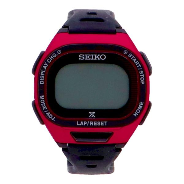 セイコー 計測機器 歩数計 スーパーランナーズ ソーラー S690 SBEF047 メタリックレッド...