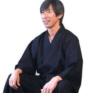 作務衣 メンズ 高級 綿100% 高級 サムエ ソフトスラブ織り 男性 黒/紺/黒白 春秋冬 M/L 日本製 宮田織物 在庫限り WEB限定 高級作務衣