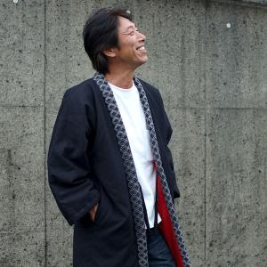 狐火はんてん(袢天・半纏) 日本製 宮田織物謹製 袢纏