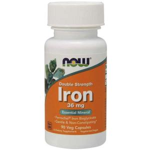 ナウフーズ　サプリメント　鉄　36mg　90粒　送料無料