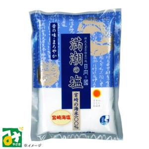 塩 海水塩 満潮の塩 まんちょうのしお 800g 宮崎サンソルト