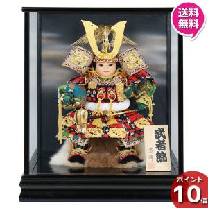 幸一光 【100周年記念祭】五月人形 松崎人形 金太郎 武者人形 ケース