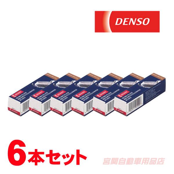 DENSO スタンダードプラグ 6本セット ZFR5N ラングラー チェロキー 4.0L KJ 7M...