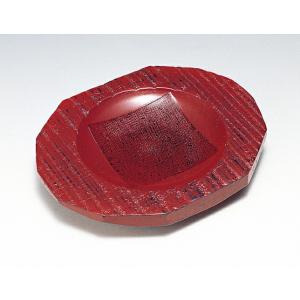 銘々皿 漆塗 民芸絵変わり鈴木繁男デザイン 5枚 取皿 5寸 14.5cm