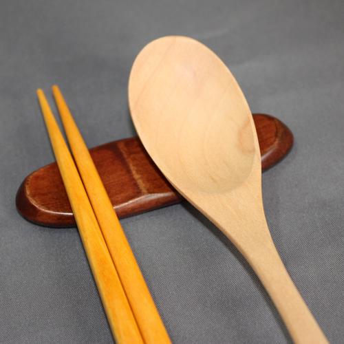 楠木 カトラリー レスト 箸置き スプーン置き おしゃれ はしおき 木製 ナチュラル はし置き シン...