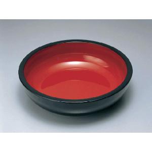 紀州塗り 10.5寸 こね鉢 黒内朱