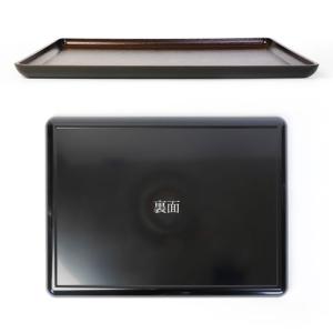 【クーポン有】 トレー お盆 42cm 黒檀杢...の詳細画像5