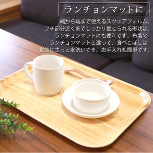 ノンスリップトレー 38.5cm ひのき 長角...の詳細画像5