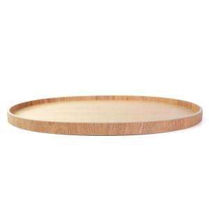 天然木製 小判盆 12寸 36cm 木目 お盆...の詳細画像3