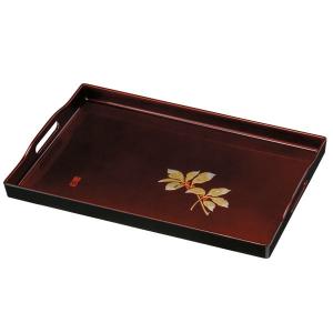 D-4 【極希少・美品】昭和レトロ 木製漆器 長手盆 お盆 記念品 紀州漆器（山 みよし漆器本舗 紀州塗り 尺7寸 舟型 長手盆 黒檀杢 山路(盛絵) お盆