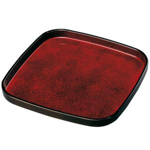 紀州塗り ８寸 四方盆 ななこ お盆 トレー トレイ おぼん 日本製 国産