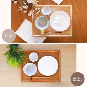 トレー 木製 45cm ノンスリップ お盆 羽...の詳細画像5