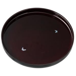 箱根寄木細工の丸盆 麻の葉亀甲柄 吉祥文様 日本製 : MA by So Shi Te
