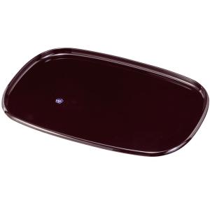 紀州塗り お盆 トレー 14寸 41.5cm幅 小判盆 溜 明月 本貝使用 和風 和室 おしゃれ トレイ おぼん 日本製 国産