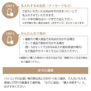 名入れ 彫刻名入れ 文字入れ オプション 名前...の詳細画像4