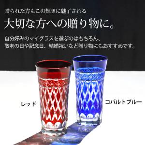 クーポン有 切子グラス 一口 ビールグラス 食...の詳細画像3