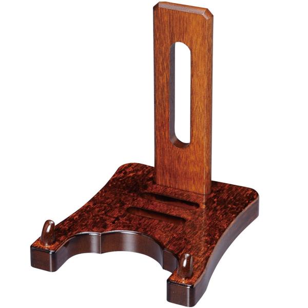 紀州塗り 組込皿立 フラット 5寸 6号 和風 おしゃれ 木目 インテリア 日本製 国産 皿たて 額...