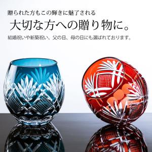切子グラス エッグ タンブラー ビアグラス ビ...の詳細画像2