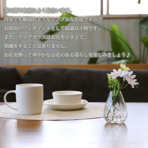 【10%OFF】 一輪挿し 切子 フラワーベー...の詳細画像5