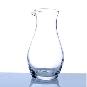 手づくり ガラス徳利 クリア 280cc（1合半） 食洗機対応