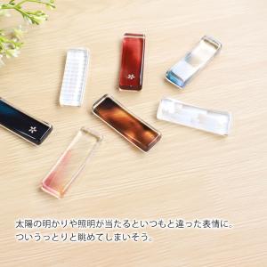 箸置き ガラス スクエア型 日本製 はしおき ...の詳細画像5