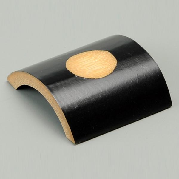 天然竹製 箸置き ドット 黒 おしゃれ はしおき シンプル