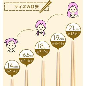 彫刻名入れ無料 箸 おけいこ箸 おはし お箸 ...の詳細画像5