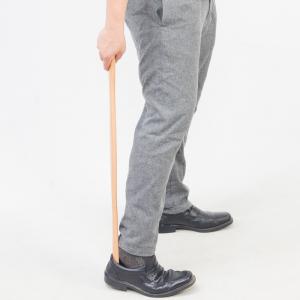 クーポン有 靴べら 天然木製 ブナの木 ロング...の詳細画像5