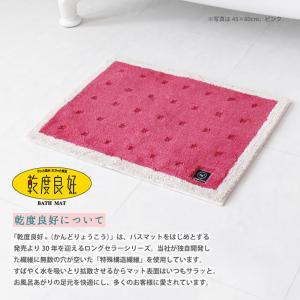 【5%OFF】 バスマット 乾度良好Ag+ ク...の詳細画像1