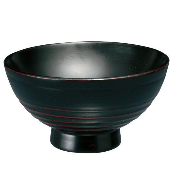 紀州塗り 黒根来 うるし飯椀 お碗 日本製 国産 おわん お椀 汁椀 木製 お茶碗ぶり どんぶり 和...