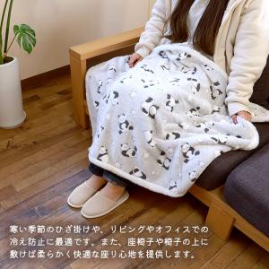 ブランケット 70×100cm パンダ ひざ掛...の詳細画像3