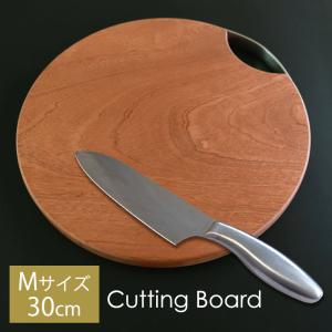 purinlove2さま専用☆ウォルナット丸型まな板 ◯32cm厚み3cm自立型 みよし漆器本舗 丸まな板 木製 カッティングボード おしゃれ LL 36cm